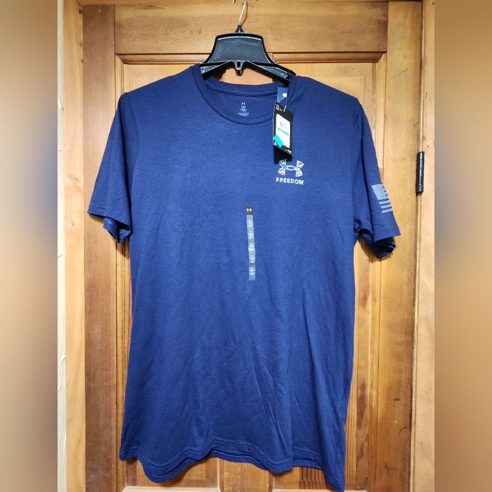 Under Armour Men's Freedom Navy Tee
